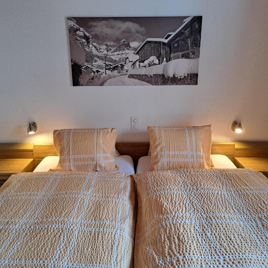 B&B Chalet Rustica Inden, Leukerbad Exterior foto