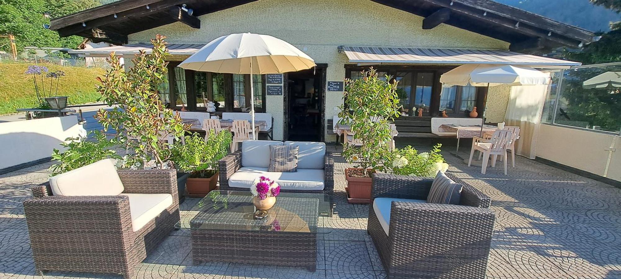 B&B Chalet Rustica Inden, Leukerbad Exterior foto
